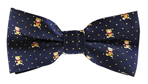 axy Kinderfliege, Jungen Fliege, bereits gebunden, Konfirmation verstellbar in verschiedenen Farben KFLI2 (Bunt Nr.2)