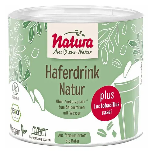 Natura Bio Haferdrink Pulver Natur