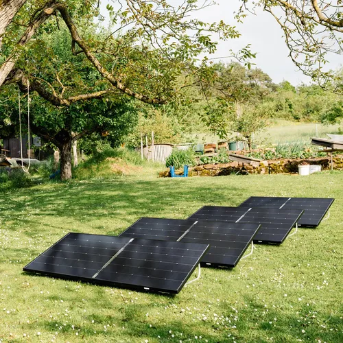 Balkonkraftwerk 1800 Watt Komplettset - Bifazial & Monokristallin - Effizientes Balkonkraftwerk mit 4 bifazialen Solarmodulen (1800 W) und WLAN-Wechselrichter. Ideal für nachhaltige Energieerzeugung direkt vom Balkon!