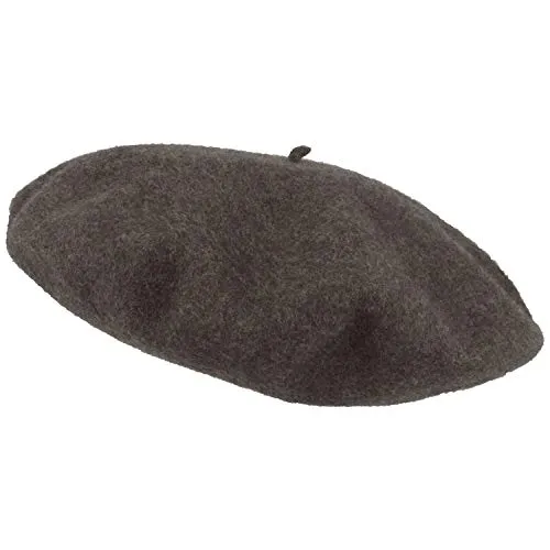 Breiter - große Damen Baskenmütze Damenmütze Wollmütze Frauen Mütze 100% Wolle - 29 cm Durchmesser weich