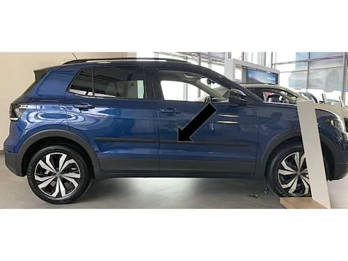 Seitenschutzleisten schwarz für VW T-Cross SUV Typ C1