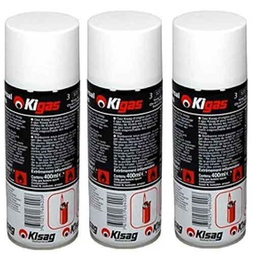 Flaschen Kisag Kigas a 400ml Flasche mit 5 fach Adapter 3 x