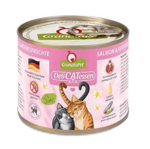 GRANATAPET DeliCATessen salmon and seafood - nassfutter für Katzen 4260165197984