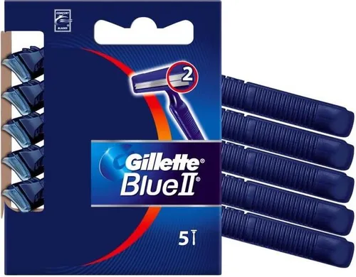 Gillette Blue II razor 5piece