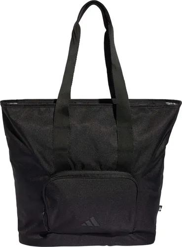 adidas Unisex Prime Tragetasche Black/Carbon - 30L Volumen - Damen-Shopper aus 100% recyceltem Polyester, ideal für Alltag und Sport mit praktischem Reißverschluss.