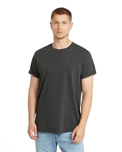 G-STAR Herren T-Shirt LASH aus Bio-Baumwolle - Herren-Shirts aus 100% Bio-Baumwolle, angenehm weich und umweltfreundlich. Ideal für einen lässigen Look in schwarz.