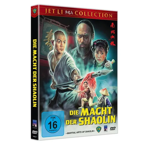 DIE MACHT DER SHAOLIN - Martial Arts Temple of JET LI - Nam Bak Siu Lam DVD Neu