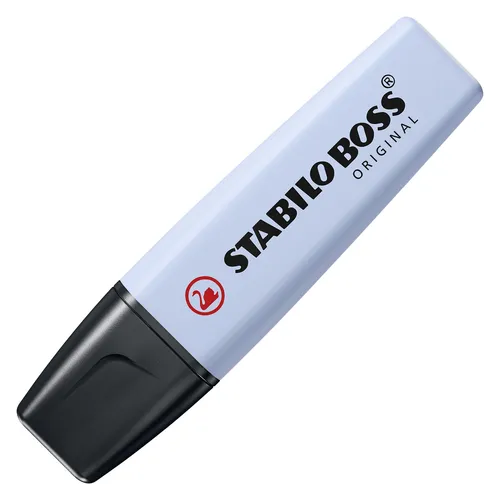 Textmarker - STABILO BOSS ORIGINAL Pastel - Einzelstift - Wolkenblau, 