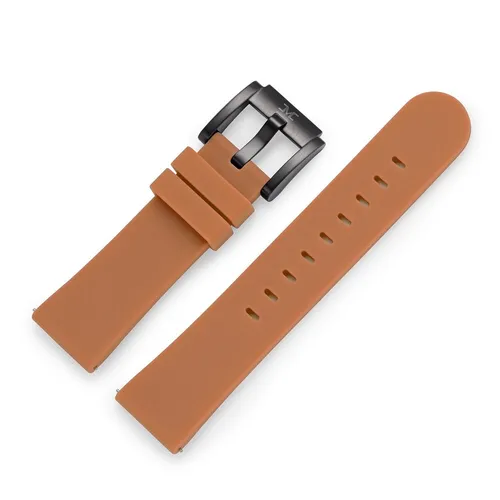TW Steel Marc Coblen Armband Silikon 22 MM Braun SB_BR_B