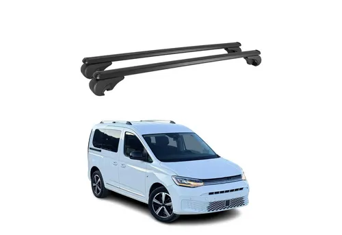 OMAC Dachträger für VW Caddy 2020-2025 - Dachgepäckträger aus hochwertigem Aluminium, wasserbeständig und abnehmbar. Ideal für Fahrrad- und Skiträger, bietet Flexibilität und Sicherheit für alle Abenteuer.