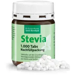 Stevia-Tabs Nachfüllpackung von Kräuterhaus Sanct Bernhard
