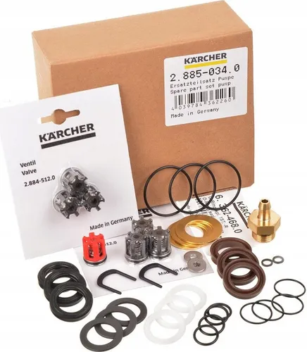 Pumpenreinigungsset für KARCHER HDS 11/18, 10/20 Hochdruckreiniger (2.885-034.0) für 20mm Kolben