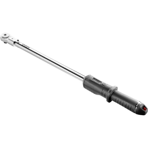 Facom Digi-CAL Drehmomentschlüssel 1/2Z 60-340NM - Drehmomentschlüssel mit hoher Genauigkeit von +/-2%, LCD Bildschirm für einfache digitale Ablesung und Anti-Roll Design für besseren Halt. Ideal für präzise Anwendungen in Werkstätten.