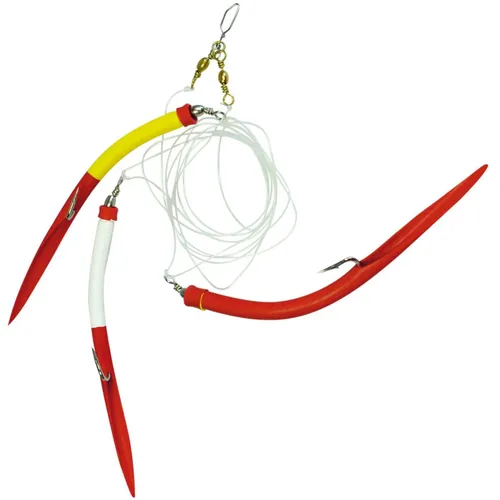 Dieter Eisele Großfischvorfächer 3 Gummimakk 3/0 120cm 0,80mm Vorfach