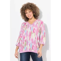 Ulla Popken Damen Plus Size Bluse in kühles Pink von Ulla Popken