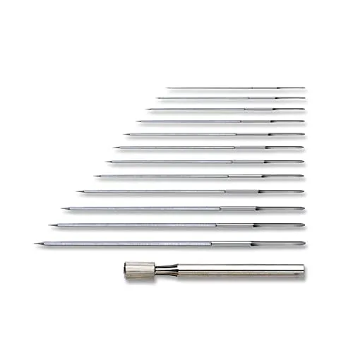 Reibahlen-Set – 12 Stück – Ø 0,5-2,0 mm von SELVA