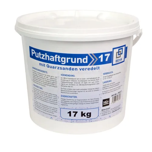 Putzgrundierung Quarzgrund Putzgrund 17 kg Grundierung Putzhaftgrund