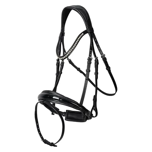 Imperial Riding Trense IRHFria, Black Lack-Chrystal, P/S