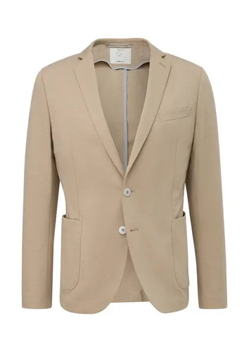 s.Oliver BLACK LABEL Indoor Sakko 8429 in Slim Fit - Elegantes Herren Sakko mit Reverskragen und Pattentaschen, ideal für formelle Anlässe oder Business-Outfits.