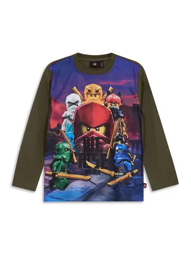 LEGO Longsleeve in Khaki, Größe 146, braun / Beige, Kinder von LEGO