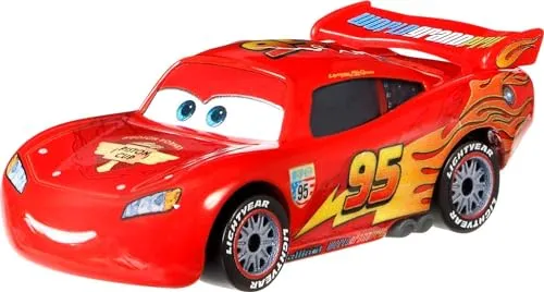 Disney Cars Die-Cast Lightning McQueen mit Rennreifen