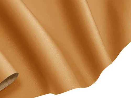 maDDma Stoff 0,5m Kunstleder Stoff Breite 142cm, hellbraun