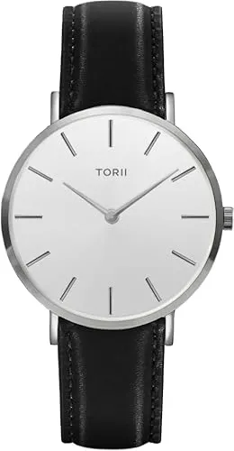 TORII Damenarmbanduhr S34BL.WS klassisch schwarz Fashion
