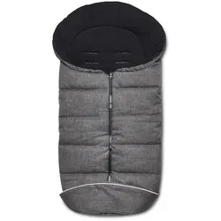 ABC DESIGN Winterfußsack pine - Wärmender Fußsack für Kinderwagen und Buggys, mit kuscheliger Mumienkapuze und winddichtem Reißverschluss. Ideal für kalte Tage!