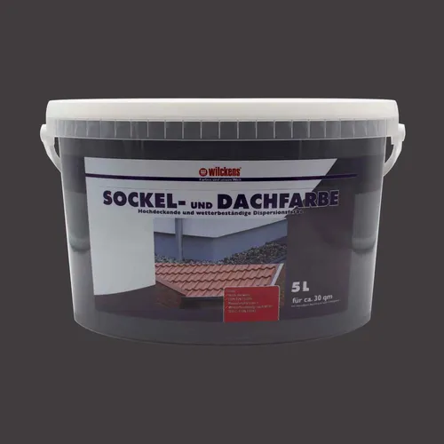 Wilckens Farben Sockelfarbe Anthrazit 5l von Wilckens