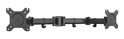 Duronic DM25P2 Monitorarme - Monitorzubehör für 2 Displays, aus robustem Stahl gefertigt, ideal zur Erweiterung bestehender Halterungen und zur individuellen Anpassung Ihres Schreibtischs.