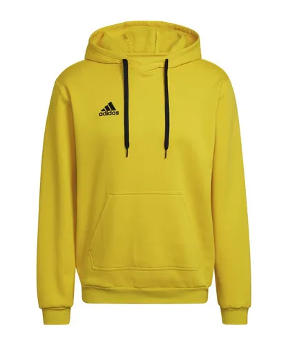 adidas entrada 22 Hoody Herren Hoodie – Gelb, Größe L - Sport-Kapuzenpullover aus weichem Fleece, ideal für Fußball und Freizeit. Bequeme Passform und runder Ausschnitt für optimalen Tragekomfort, perfekt für alle Jahreszeiten.