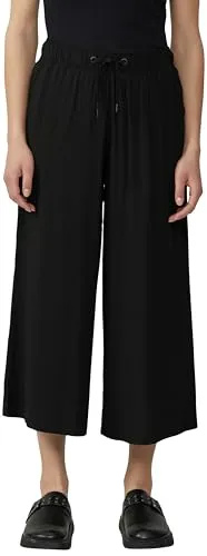 QS Damen 2163072 Culotte, schwarz, 50