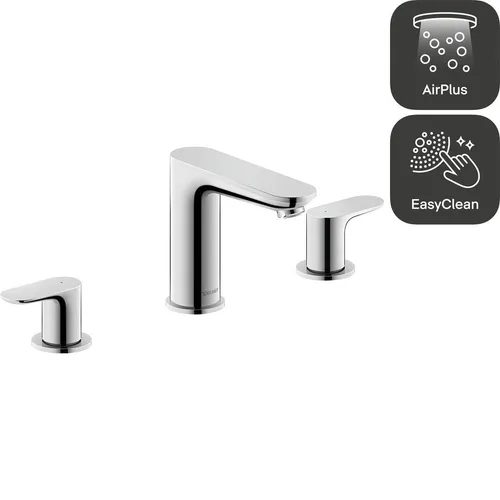 Duravit Wave 3-Loch Waschtischarmatur von Duravit