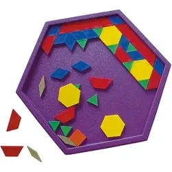 Pattern-Legerahmen „Sechseck“