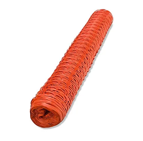 DEMA Schutznetz/Bauzaun 30x1 Meter orange
