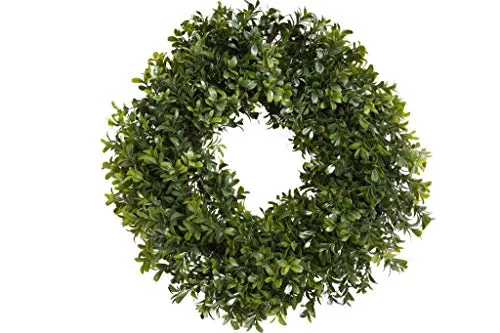 Nova-Nature künstlicher Buchskranz auf Reisig in grün von Nova-Nature