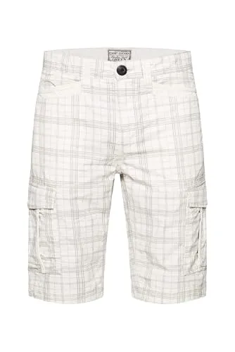 Cargoshorts CAMP DAVID für Herren, Größe M, grau in weiß von CAMP DAVID