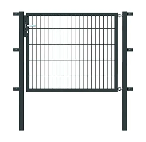 Alberts 647285 Einzeltor Flexo | Anthrazit, 125 cm Breite, 100 cm Höhe