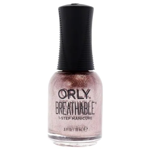 ORLY Breathable Fairy Godmother 18 ml – Pflege & Nagellack in Einem, 100% vegan, 13-free, Halal, atmungsaktiv & stärkend mit Arganöl, Vitamin B5 & C, kein Base/Top Coat nötig