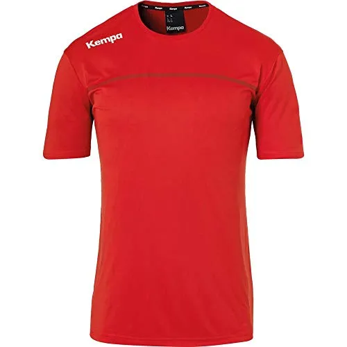 Kempa Herren T-Shirt Emotion 2.0 T-Shirt, rot/Chilirot, S, 200318403