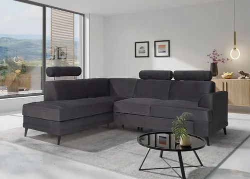 Beautysofa Ecksofa KORDIAN mit Schlaffunktion & Bettkasten – Stilvolles Familiensofa für Ihr Wohnzimmer - Das Ecksofa KORDIAN kombiniert modernes Design und Funktionalität. Mit Schlaffunktion und geräumigem Bettkasten ist es die ideale Lösung für ein aufgeräumtes Wohnzimmer und zusätzlichen Schlafplatz.