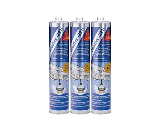 Sikaflex-291i Marinedichtstoff 300ml weiß 3er Set
