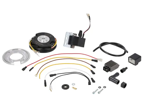 Set: MVT Premium Innenrotor Zündanlage mit Licht für Simson S51, S53, S70, S83, 