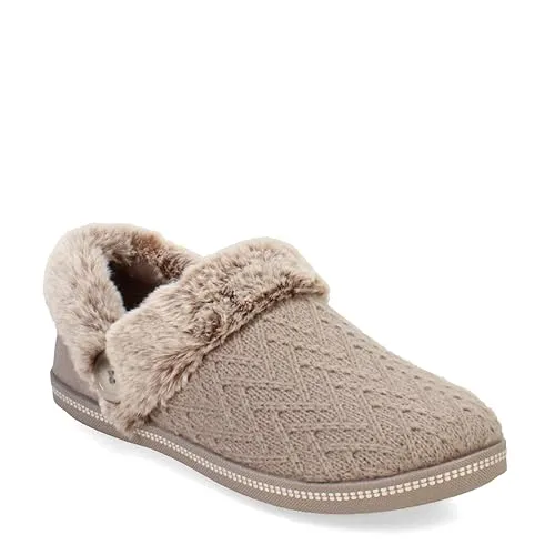 Skechers Cozy Campfire Girls Night In 167684TPE Pantoffeln - 38 EU - Bequeme Hausschuhe für Mädchen, ideal für gemütliche Abende zuhause und das ganze Jahr über tragbar.