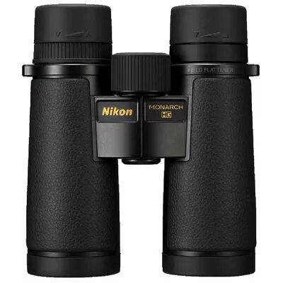 Nikon Monarch HG 10 x 42 schwarz – Hochwertiges Fernglas mit ED-Glas