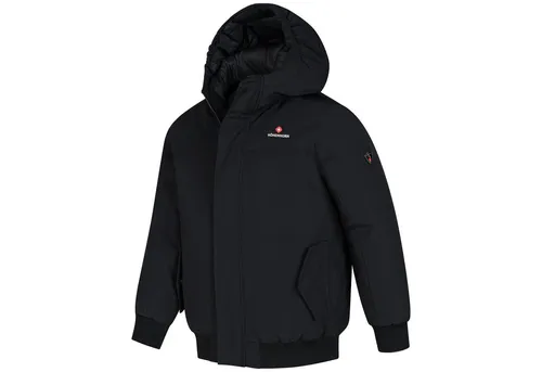 Höhenhorn Racody Kinder Winterjacke Gefüttert Schwarz Gr. 176 - Jacken für Jungen: Wasserdicht mit 8.000mm Wassersäule, ideal für kalte Wintertage. Atmungsaktivität sorgt für Temperaturregulierung und hohen Tragekomfort.