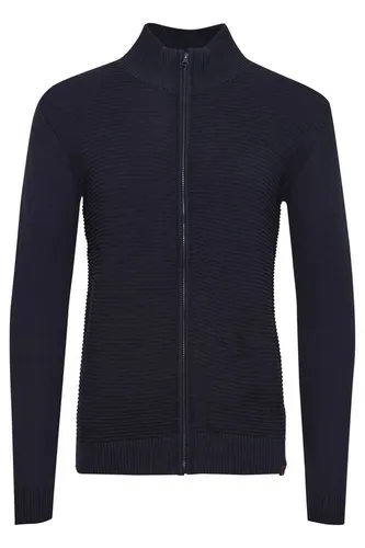 Indicode IDRickert Herren Strickjacke Cardigan - Strickjacke für Herren in Navy, aus nachhaltiger Baumwollmischung, mit stylishen Details und bequemem Regular Fit – ideal für Freizeit und Büro.