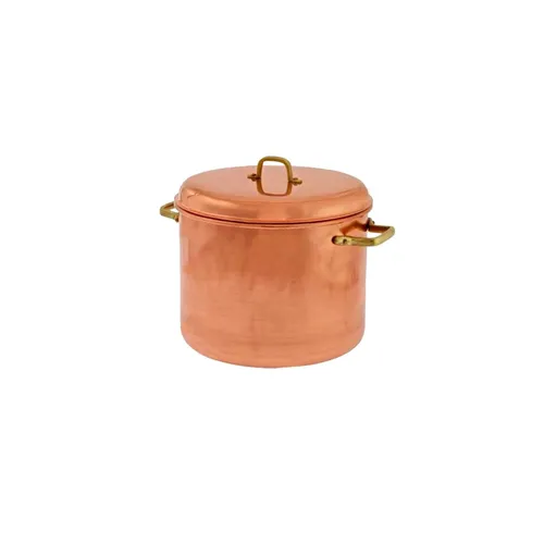 Kupfertöpfe mit Griffen 24 cm – Ideal für authentische Gerichte