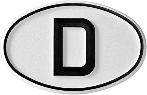 Hoch Relief D-Schild Deutschland Schild Aufkleber HR Art. 16001