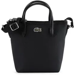 Lacoste L.12.12 Shopper Tasche 20 cm - Schwarz - Elegante Lacoste L.12.12 Shopper Tasche in Schwarz, ideal für den täglichen Gebrauch. Die kompakte Größe bietet ausreichend Platz für Ihre Essentials und verleiht jedem Outfit einen Hauch von Stil.